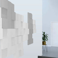 Stylish Acoustek Newport Acoustic panels in a modern interior, enhancing noise reduction and aesthetics.