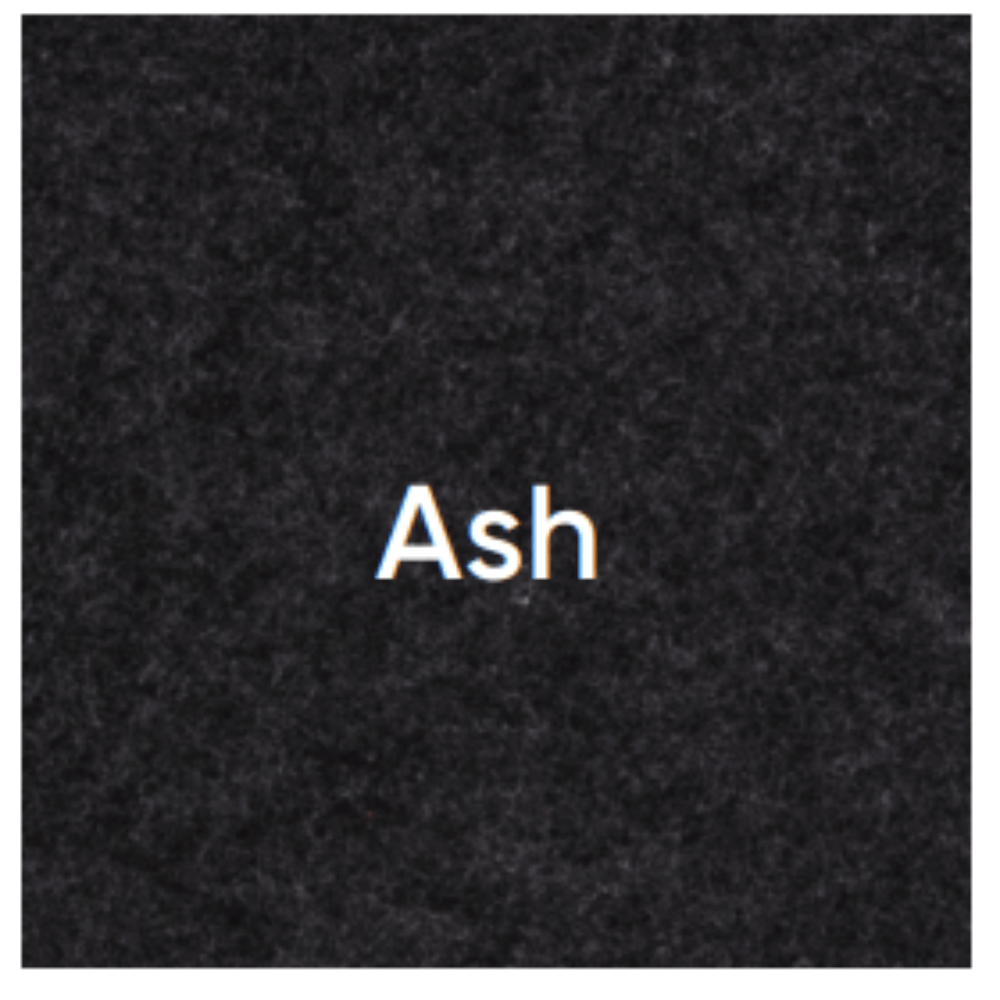 Ash swatch
