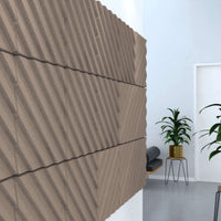 Acoustek Newport Collection acoustic wall tiles in modern interior design, offering stylish noise reduction.