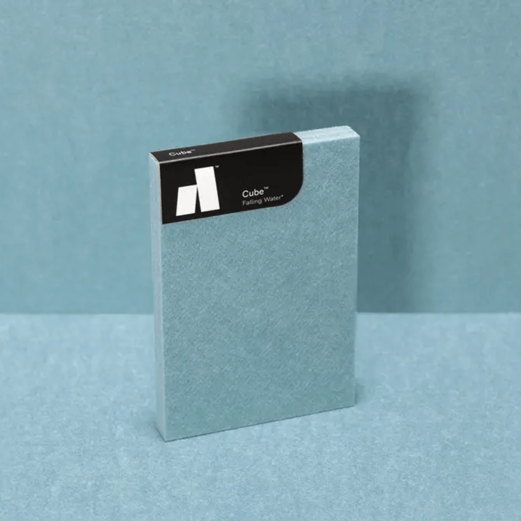 Autex Cube™ Acoustic Panels in blue, stylish and eco-friendly sound-absorbing design for interior spaces.