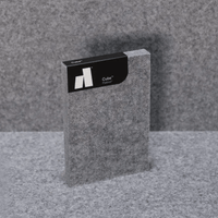 Autex Cube™ Acoustic Panel in gray, showcasing eco-friendly 100% polyester fiber and stylish design for superior sound absorption.