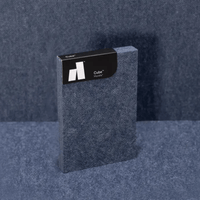 Autex Cube™ Acoustic Panel in dark grey, showcasing eco-friendly polyester design for stylish acoustic solutions.
