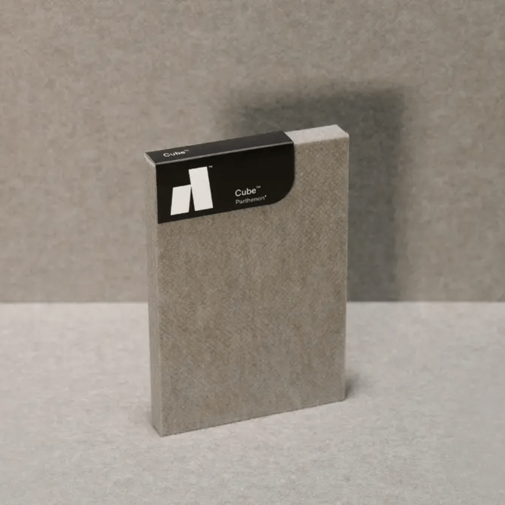 Autex Cube™ Acoustic Panel displayed on a neutral background, showcasing stylish design and eco-friendly material.