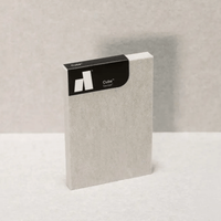 Autex Cube™ Acoustic Panels in a stylish gray design, eco-friendly, lightweight, and durable.